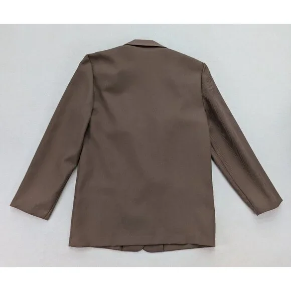 Alfred Dunner Women's Blazer Jacket Size 8 Beige Unlined Lightweight - Picture 11 of 14